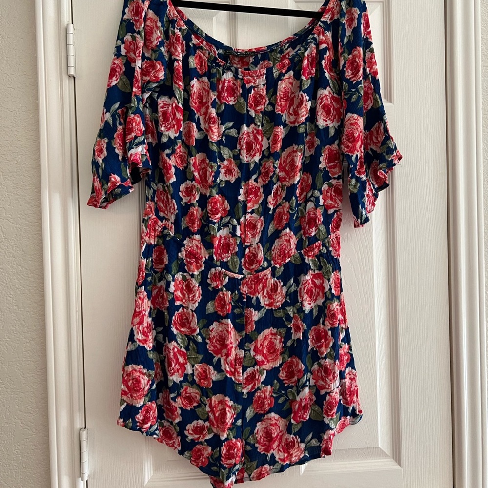 Forever 21 plus floral romper
